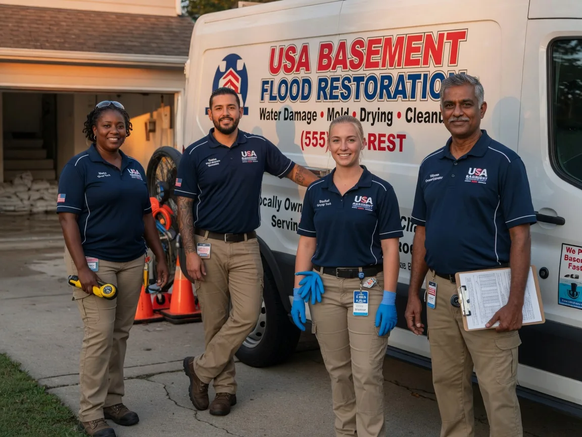 Basement Flood Cleanup company in Edenville, MI