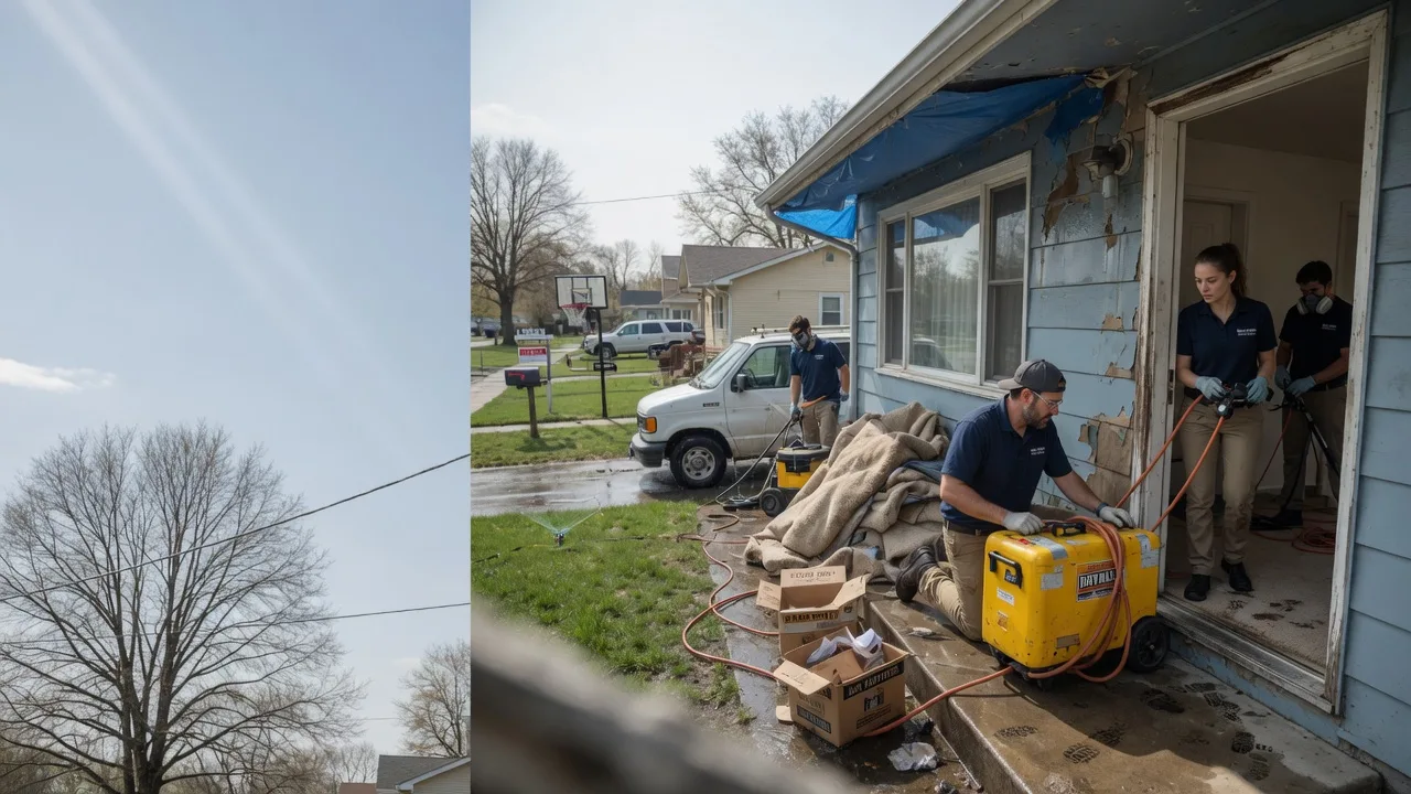 Basement Flood Cleanup in Edenville, MI near me